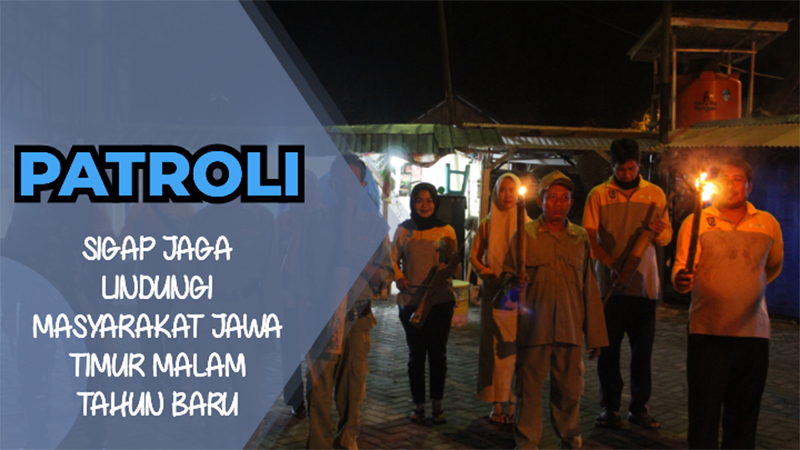 PATROLI SIJALINMAJATARU 2023, KELILING KAMPUNG MEMBAWA KENTONGAN DAN OBOR